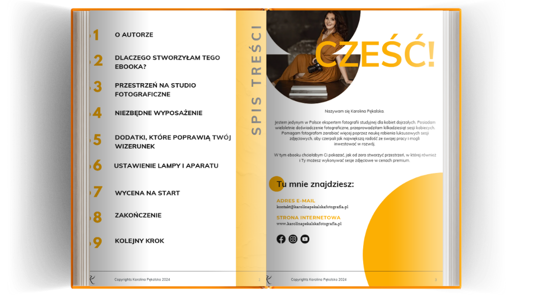 Black and Beige Simple Book Mockup Instagram Post