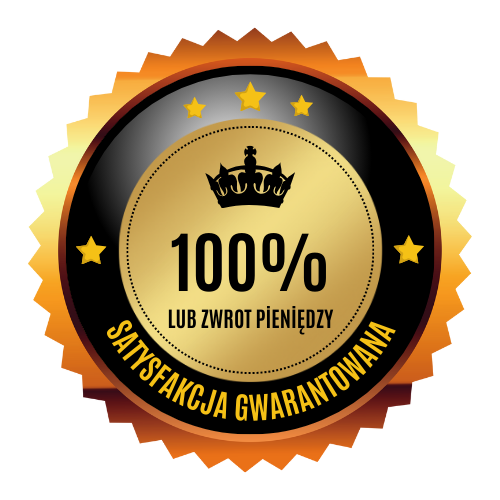 Gold Modern Premium Warranty Logo