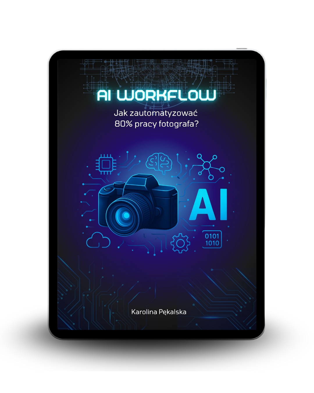 Brown and Gray Minimalist Tablet Mockup Instagram Post-2